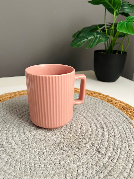 Pink large mug