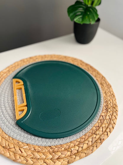 Small Acrylic Cutting board (green)28cm